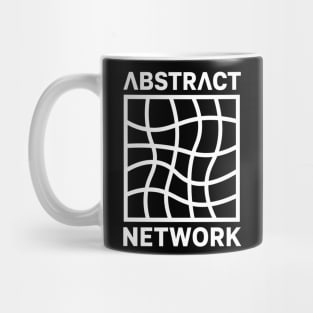 ABSTRACT NETWORK - minimalist art Mug